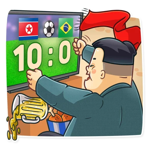 😂 Стикер «Ким Чен Ын» для Telegram