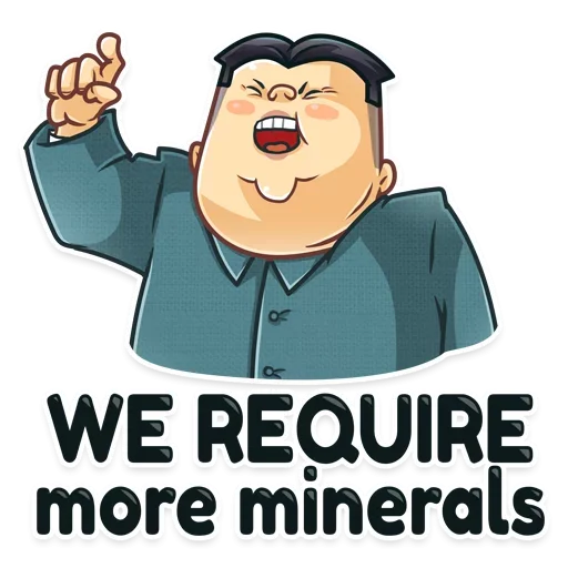 👆 Стикер «Ким Чен Ын» для Telegram