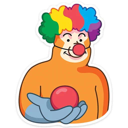 🤡 Стикер «Носач» для Telegram