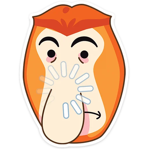 🤨 Стикер «Носач» для Telegram