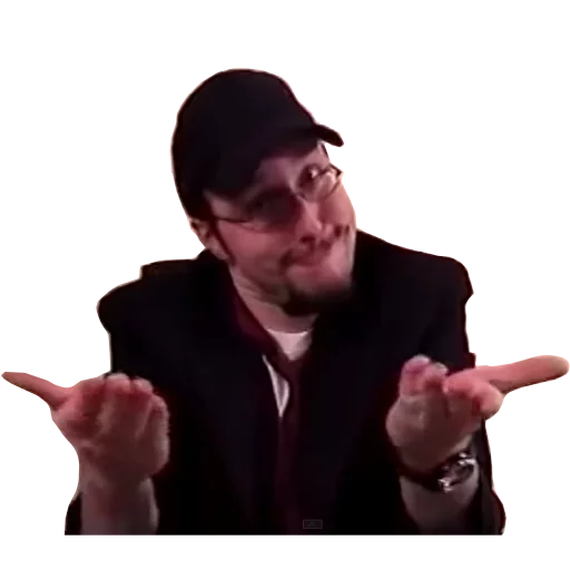 🤗 Стикер «Nostalgia Critic» для Telegram