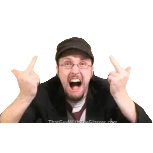 😡 Стикер «Nostalgia Critic» для Telegram
