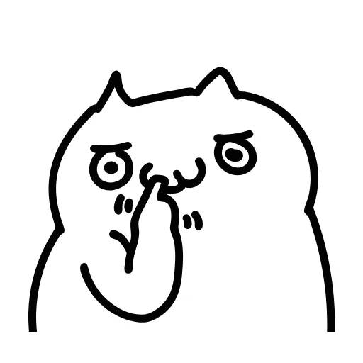 😐 Стикер «NOT A C» для Telegram