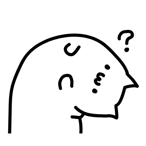 ❔ Стикер «NOT A C» для Telegram