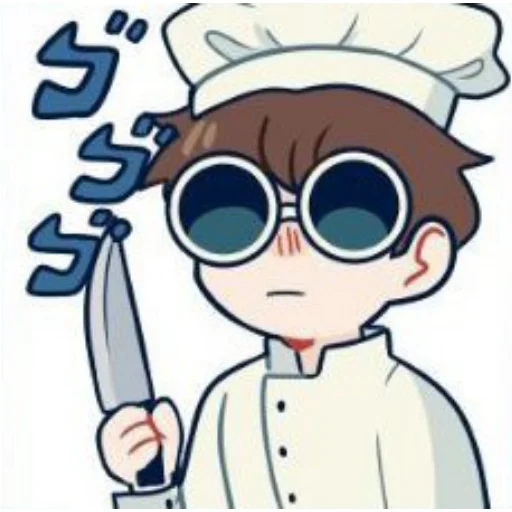 🔪 Стикер «George not found» для Telegram