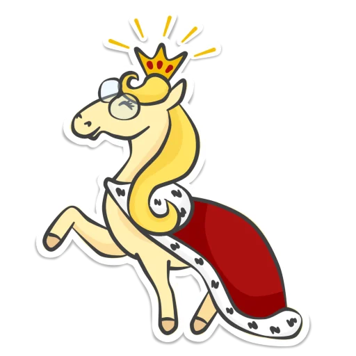 Стикерпак Not_yet_a_showjumper для Telegram