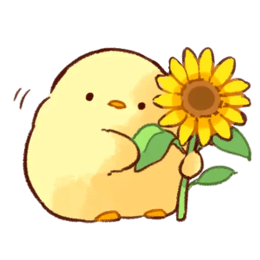 🌻 Стикер «Chickens Цыплята» для Telegram