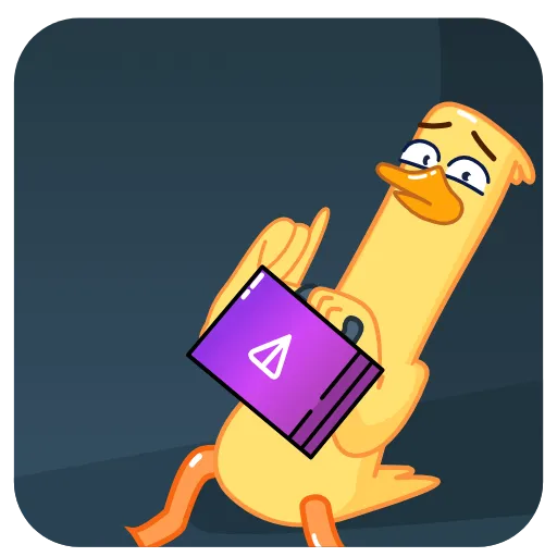 🦆 Эмодзи «notmeme org» для Telegram