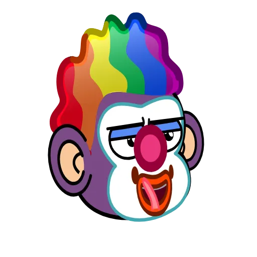 Стикер 29 🍸 Notmeme monkey