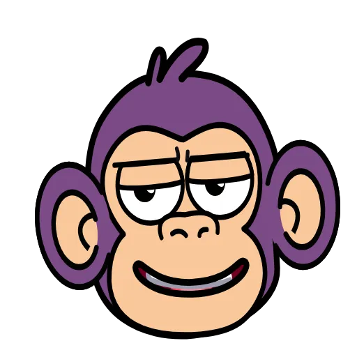 Обложка набора 🍸 Notmeme monkey