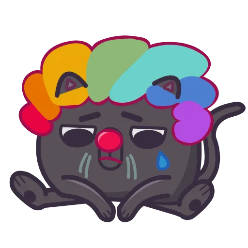 🤡 Стикер «Purr» для Telegram