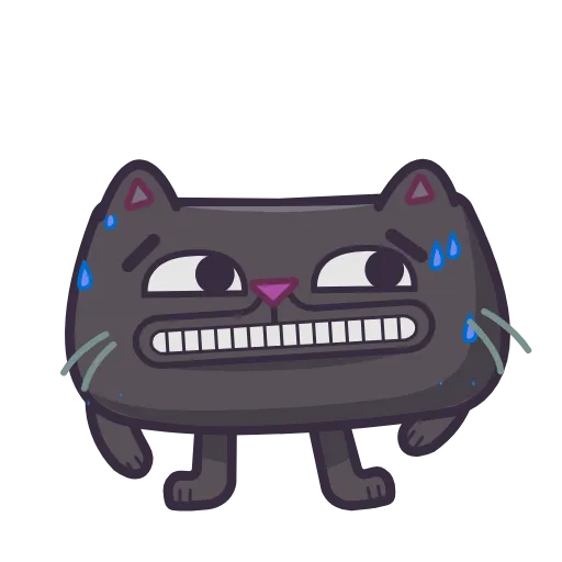 😰 Стикер «Purr» для Telegram