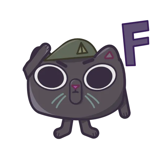😔 Стикер «Purr» для Telegram