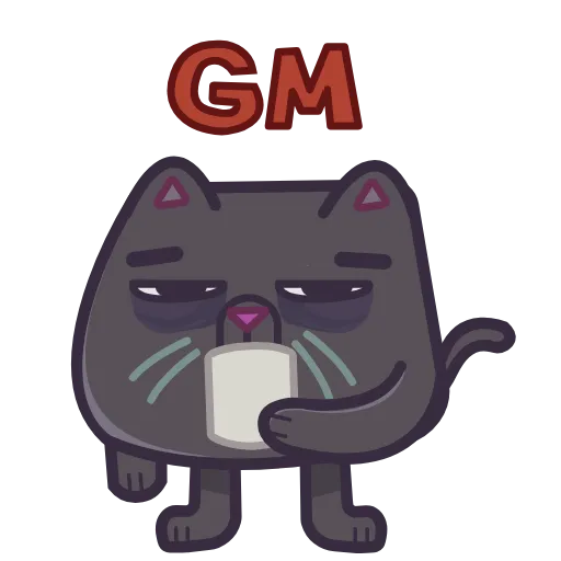 Стикерпак Purr для Telegram