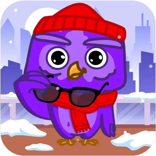 🎄 Стикер «NOT Wise Owl» для Telegram