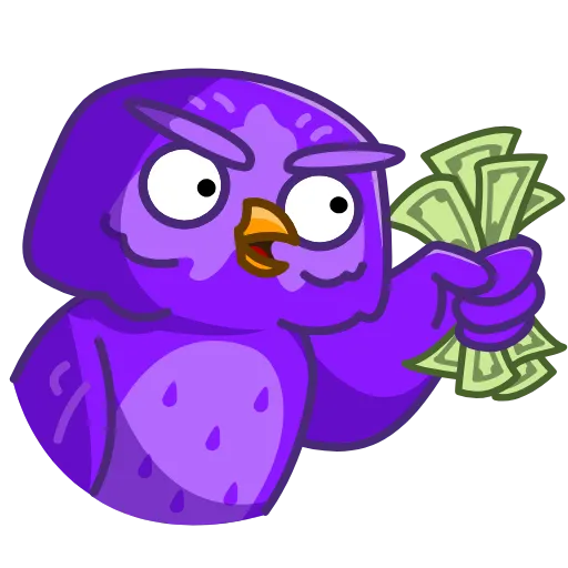 💸 Стикер «NOT Wise Owl» для Telegram