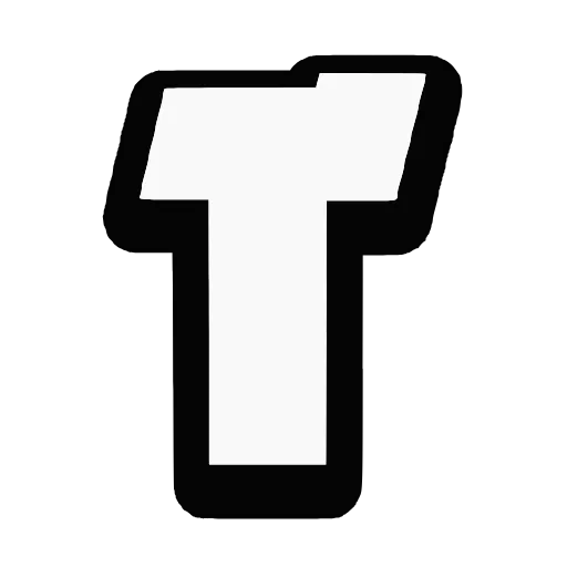🔤 Эмодзи «[512px]Nougat Font» для Telegram