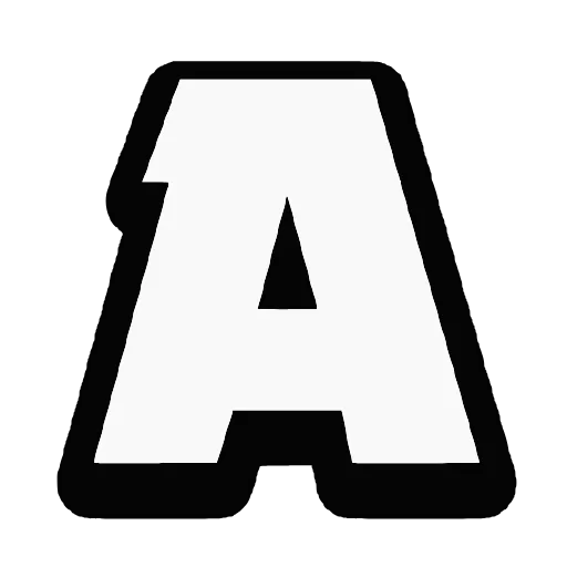 Стикерпак [512px]Nougat Font для Telegram