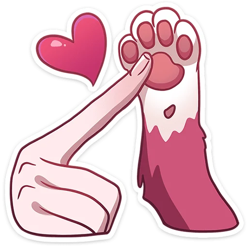 🐾 Стикер «Нова» для Telegram