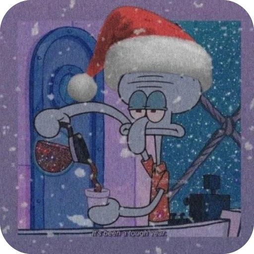 🫥 Стикер «Новый год» для Telegram