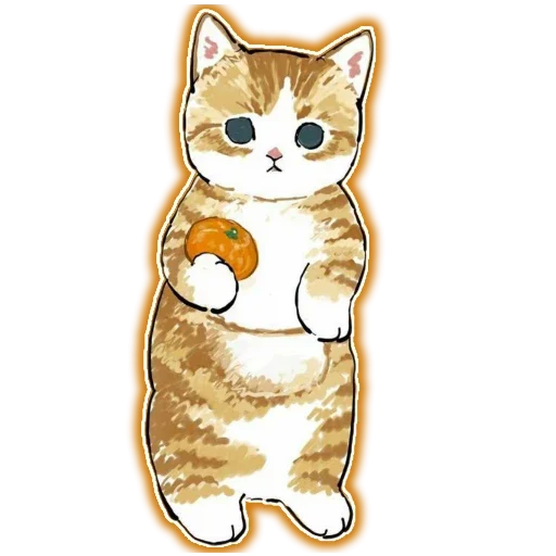 🍔 Стикер «Новый Год и Котики» для Telegram