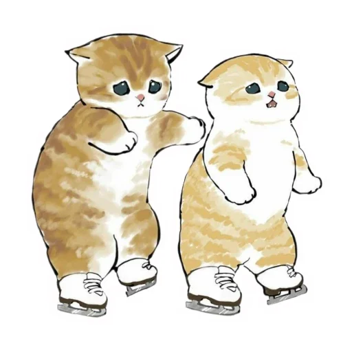 🍔 Стикер «Новый Год и Котики» для Telegram