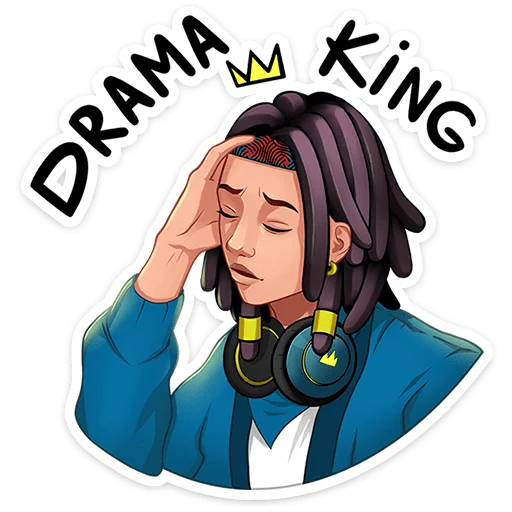 👑 Стикер «Нокс» для Telegram