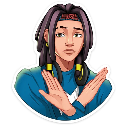 🥵 Стикер «Нокс» для Telegram