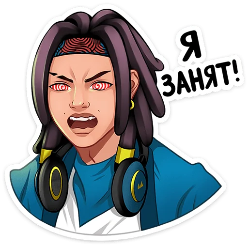 🌟 Стикер «Нокс» для Telegram