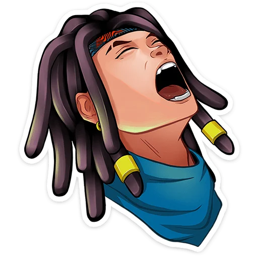 🥵 Стикер «Нокс» для Telegram