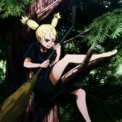 🧹 Стикер «Momo Nishimiya - JJK» для Telegram