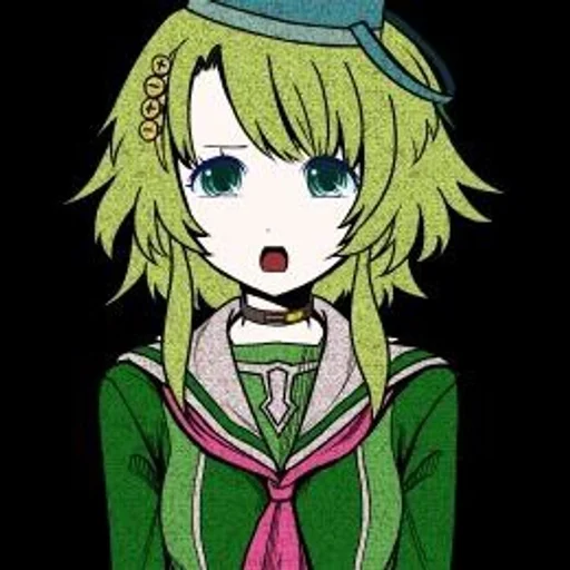 😧 Стикер «kanna kizuchi» для Telegram