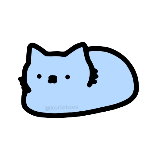 🍞 Эмодзи «NUB NUB CAT STICK» для Telegram