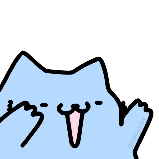 🙌 Эмодзи «NUB NUB CAT STICK» для Telegram