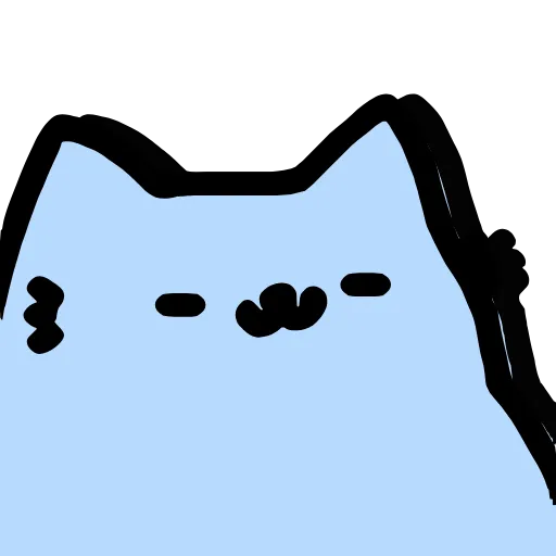 Стикерпак NUB NUB CAT STICK для Telegram