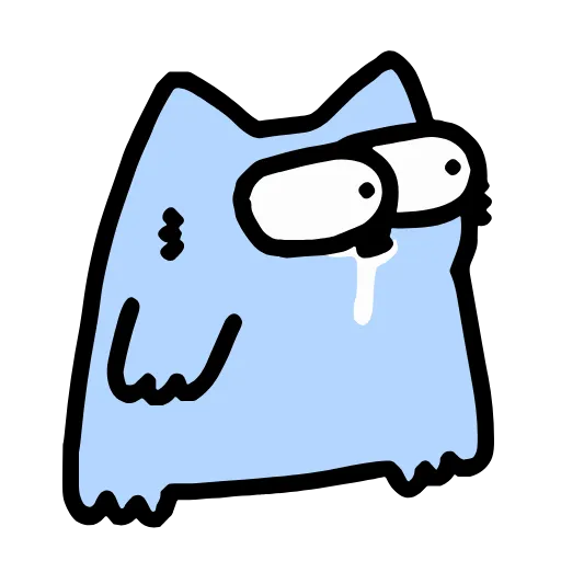 😳 Эмодзи «NUB NUB CAT STICK» для Telegram