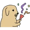 🎉 Эмодзи «Nudaeng dog» для Telegram