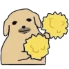 🥳 Эмодзи «Nudaeng dog» для Telegram
