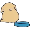 🥣 Эмодзи «Nudaeng dog» для Telegram