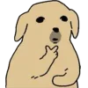 🤔 Эмодзи «Nudaeng dog» для Telegram