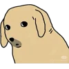 😳 Эмодзи «Nudaeng dog» для Telegram