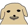 😊 Эмодзи «Nudaeng dog» для Telegram