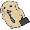 🧳 Эмодзи «Nudaeng dog» для Telegram