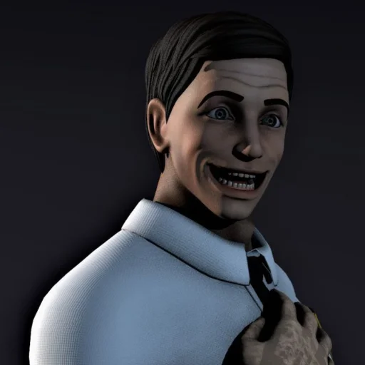 👹 Стикер «Michael Afton Five Nights At Freddy&;s» для Telegram