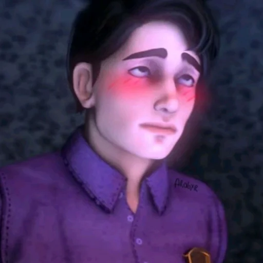 ☺ Стикер «Michael Afton Five Nights At Freddy&;s» для Telegram