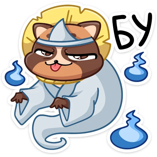 👻 Стикер «Нуки» для Telegram