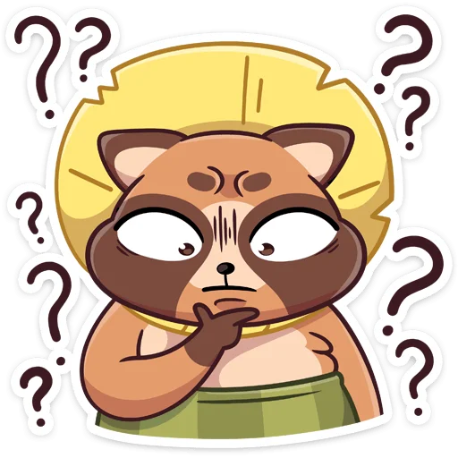 🤔 Стикер «Нуки» для Telegram