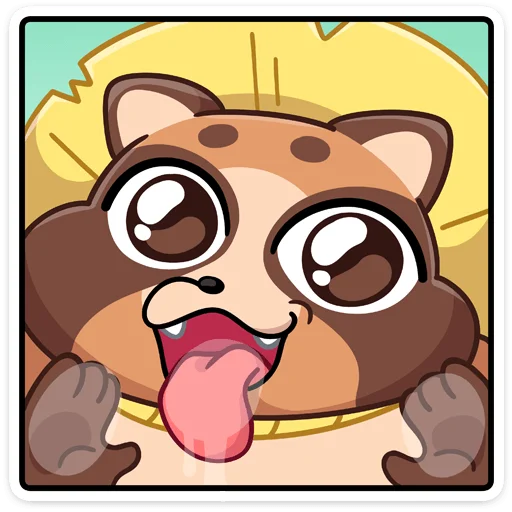 😍 Стикер «Нуки» для Telegram