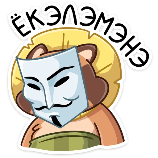 😖 Стикер «Нуки» для Telegram