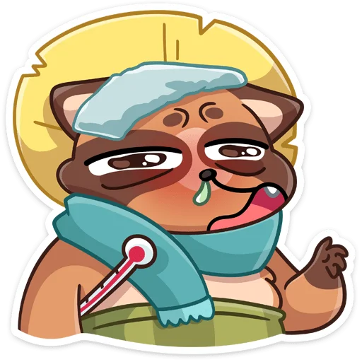🤒 Стикер «Нуки» для Telegram